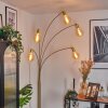 Codecro Lampadaire Laiton, Noir, Blanc, 5 lumières