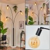Codecreo Lampadaire Noir, Blanc, 3 lumières