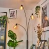 Codecreo Lampadaire Noir, Blanc, 3 lumières
