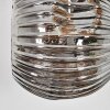Ripoll Boule lumineuse, Applique murale Ambre, Clair, Fumé, 3 lumières