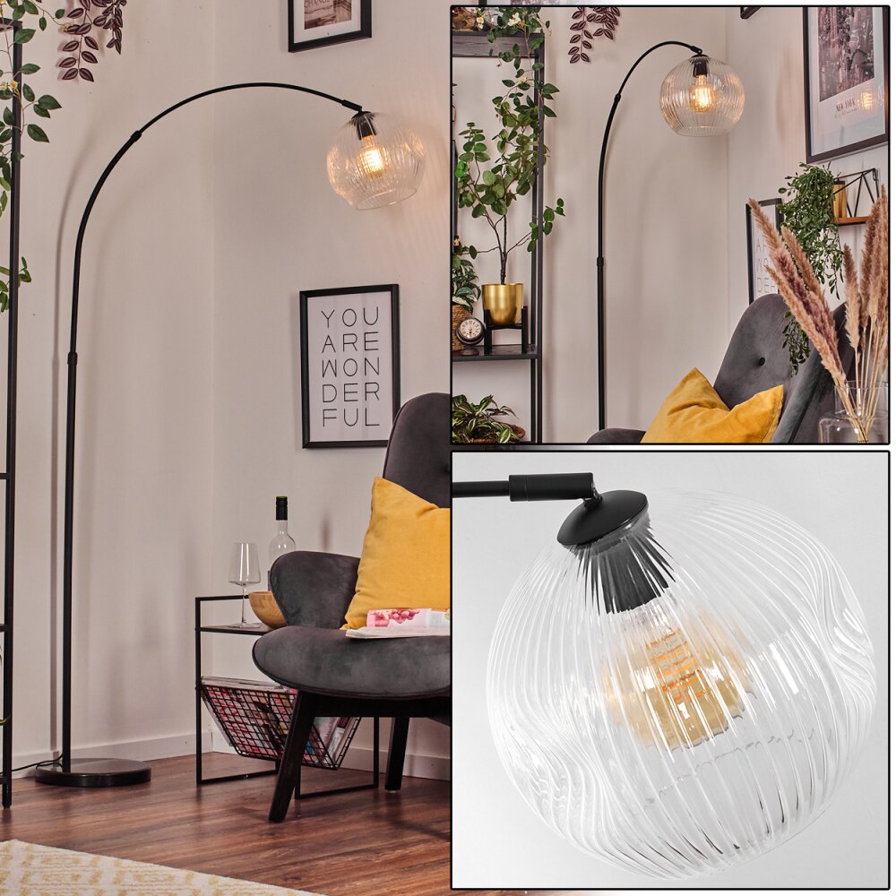 Ripoll Lampadaire Noir, 1 lumière main product photo