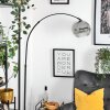 Ripoll Lampadaire Noir, 1 lumière