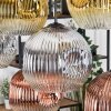 Ripoll Suspension, Boule lumineuse, Suspension Écru, Noir, 8 lumières