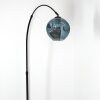 Ripoll Lampadaire Noir, 1 lumière