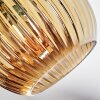 Koyoto Plafonnier, Boule lumineuse Bleu, Or, Vert, 7 lumières