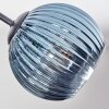 Koyoto Plafonnier, Boule lumineuse Bleu, Or, Vert, 7 lumières