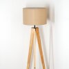 Soungou Lampadaire Écru, Noir, 1 lumière