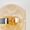 Ripoll Boule lumineuse, Applique murale Ambre, Fumé, 3 lumières
