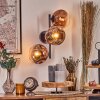 Ripoll Boule lumineuse, Applique murale Clair, Cuivré, 3 lumières