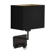Nouveau Applique murale Luminaires Steinhauer LED Noir, 2 lumières