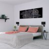 Nouveau Applique murale Luminaires Steinhauer LED Noir, 2 lumières