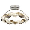 Karilion Plafonnier Luminaires Globo Lighting LED Chrome, 1 lumière