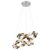 Karilion Suspension Luminaires Globo Lighting LED Chrome, 1 lumière