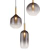 Elisabeth Suspension Luminaires Globo Lighting Laiton, 3 lumières