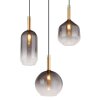 Elisabeth Suspension Luminaires Globo Lighting Laiton, 6 lumières