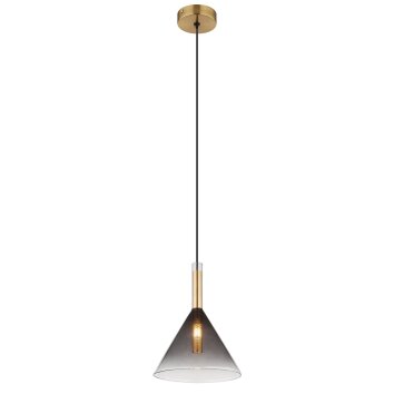 Elisabeth Suspension Luminaires Globo Lighting Laiton, 1 lumière
