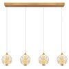 Virina Suspension Luminaires Globo Lighting LED Or, 4 lumières