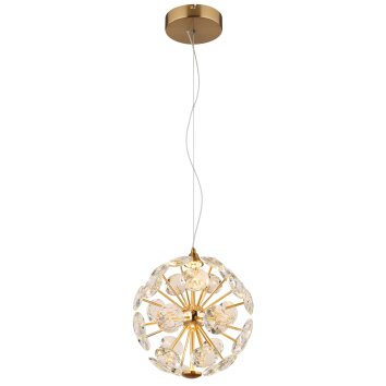 Virina Suspension Luminaires Globo Lighting LED Or, 1 lumière