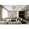 Karilion Plafonnier Luminaires Globo Lighting LED Chrome, 1 lumière