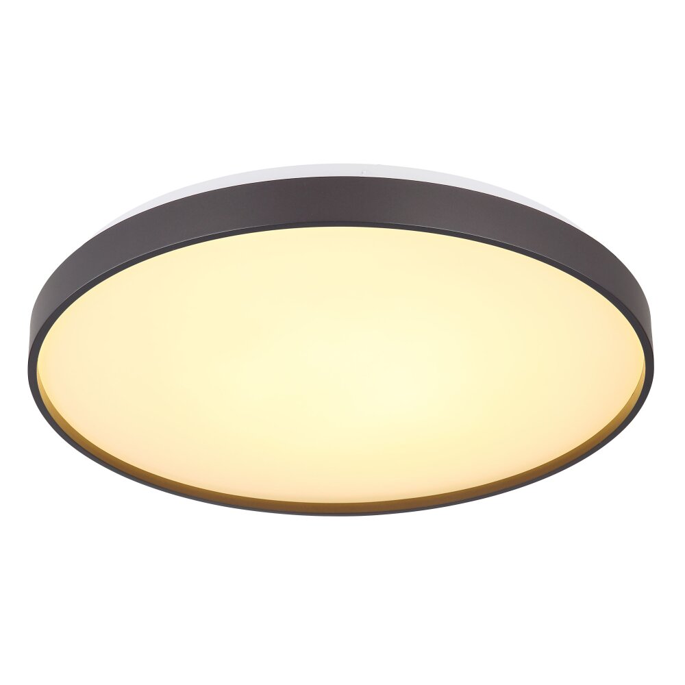 Eclypse Plafonnier Luminaires Globo Lighting LED Anthracite, Blanc, 1 lumière main product photo