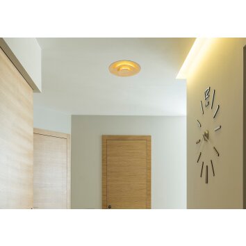 Heda Plafonnier Luminaires Globo Lighting LED Or, 1 lumière