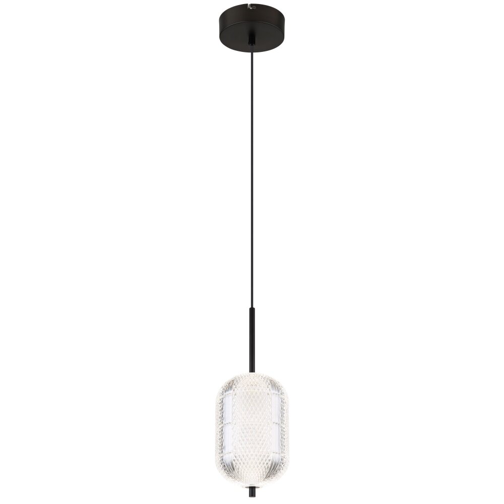 Kurius Suspension Luminaires Globo Lighting LED Noir, 1 lumière main product photo