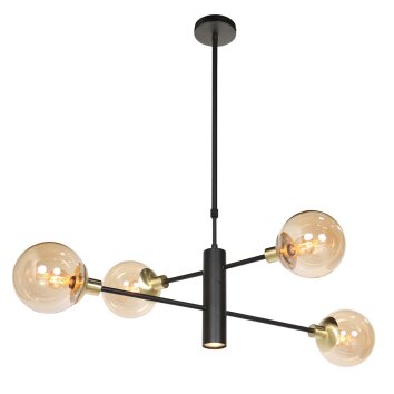 Constellation Suspension Luminaires Steinhauer LED Laiton, 6 lumières