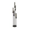 Asila Lampadaire Noir, 5 lumières