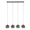 Ommerlanderwijk Suspension Anthracite, 4 lumières