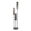 Barel Lampadaire Noir, 3 lumières