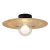 Riga Plafonnier Luminaires Globo Lighting Noir, 1 lumière