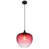 Sander Suspension Luminaires Globo Lighting Noir, 1 lumière