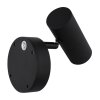 und Plafonnier, Spot de plafond, Applique murale, Spot mural Luminaires Globo Lighting LED Noir, 1 lumière