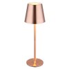 Vannie Lampe à poser Luminaires Globo Lighting LED Cuivre, 1 lumière