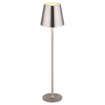 Vannie Lampe à poser Luminaires Globo Lighting LED Nickel mat, 1 lumière