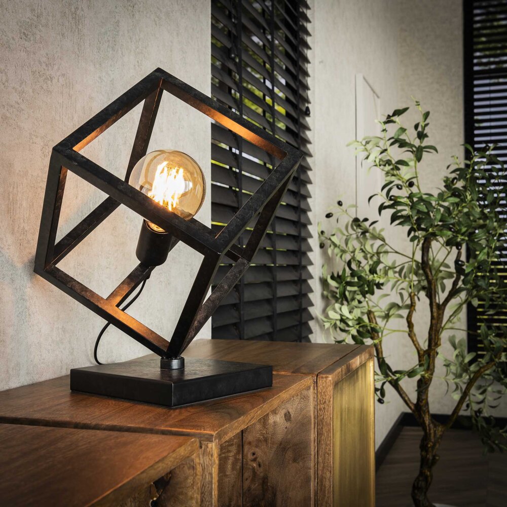 Ridar Lampe à poser Anthracite, 1 lumière main product photo