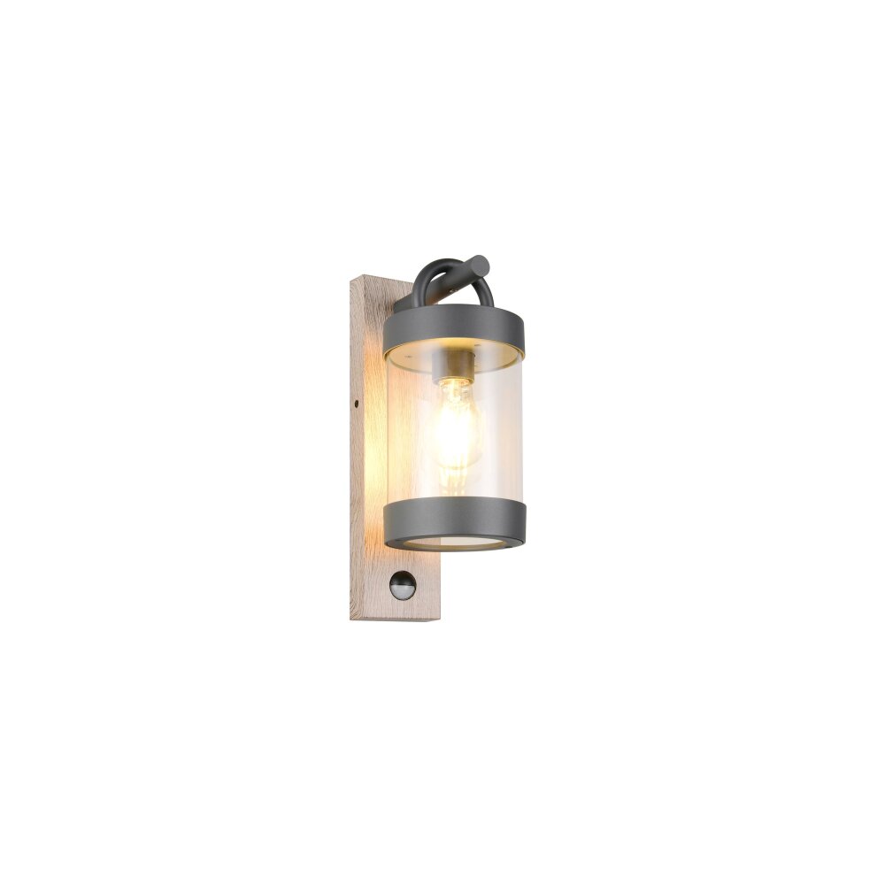Sambesi Applique murale Luminaires Trio Bois clair, 1 lumière, Détecteur de mouvement main product photo
