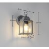 MIRANDE Applique murale Luminaires Trio Anthracite, 1 lumière