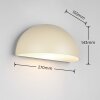 MAAS Applique murale Luminaires Trio Beige, 1 lumière