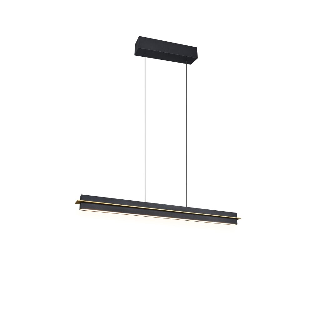Emerson Suspension Luminaires Trio LED Noir, 1 lumière main product photo