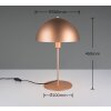 Nola Lampe à poser Luminaires Trio Brun, 1 lumière