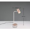 Marley Lampe à poser Luminaires Trio Brun, 1 lumière