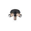 Gillan Spot de plafond Luminaires Trio Brun, 3 lumières