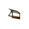 Moura Applique murale Luminaires Reality LED Noir, 1 lumière, Détecteur de mouvement