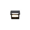 Moura Applique murale Luminaires Reality LED Noir, 1 lumière, Détecteur de mouvement