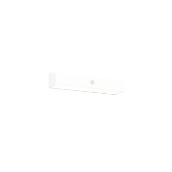 SILVES Applique murale Luminaires Reality LED Blanc, 1 lumière, Détecteur de mouvement