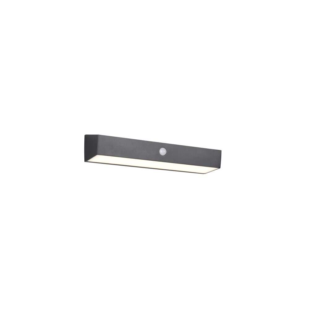 SILVES Applique murale Luminaires Reality LED Noir, 1 lumière, Détecteur de mouvement main product photo