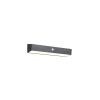 SILVES Applique murale Luminaires Reality LED Noir, 1 lumière, Détecteur de mouvement