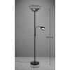 Gerry Lampadaire Luminaires Reality Noir, 3 lumières