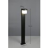 COLOMBO Lampadaire d\'extérieur Luminaires Reality LED Noir, 1 lumière, Détecteur de mouvement